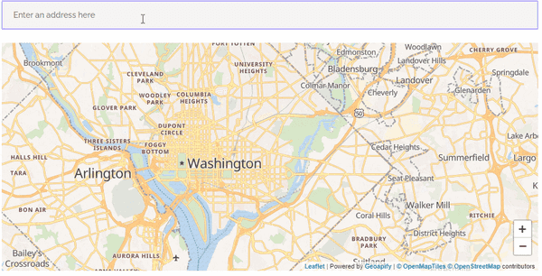 Address autocomplete unstyled