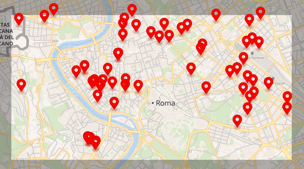 Location search by bounding box