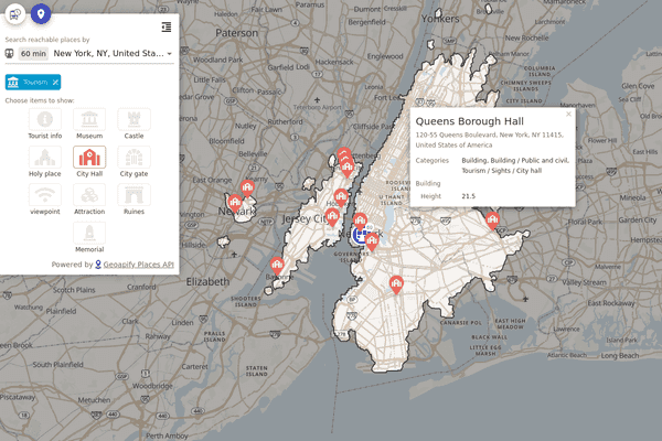 Places and amenities lookup