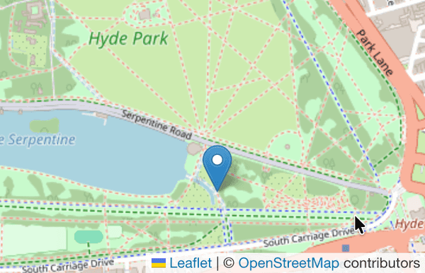 Default Leaflet marker